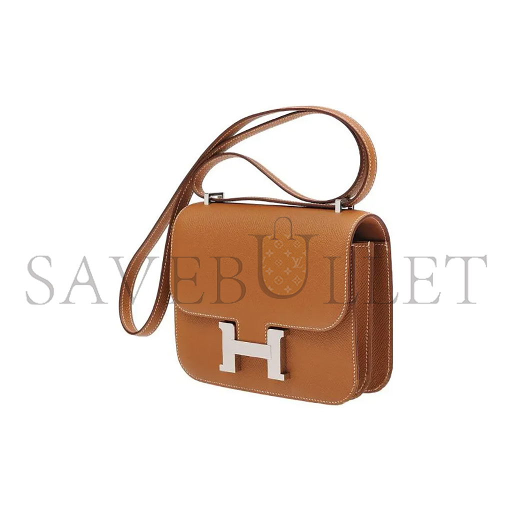 H**mes master constance mini 18 epsom h083905ck37(19*15*4cm)